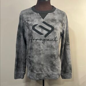 Gray Tie-Dye Sweatshirt